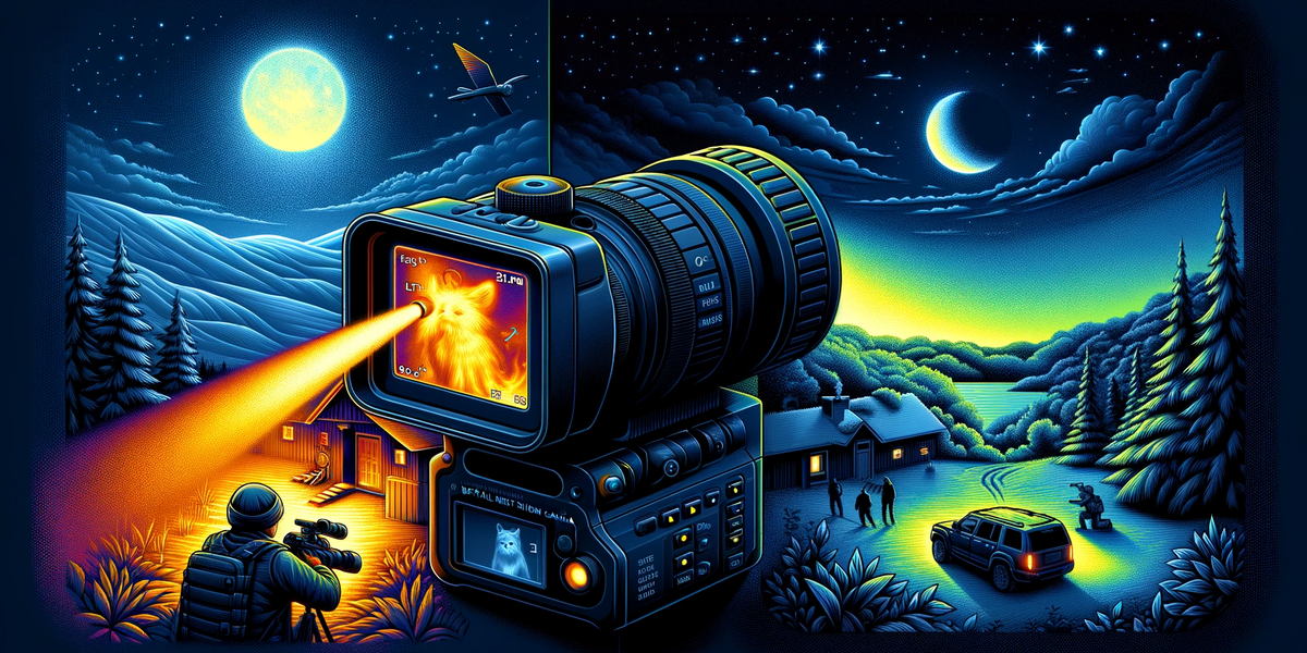 Infared Night The Difference Between Thermal Night Vision and Infrared Night Vision ...