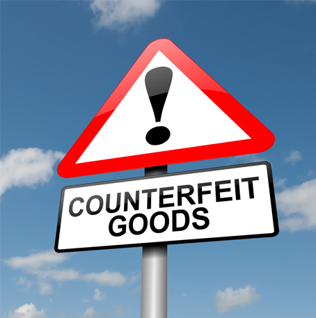 Notice Regarding Counterfeit Products