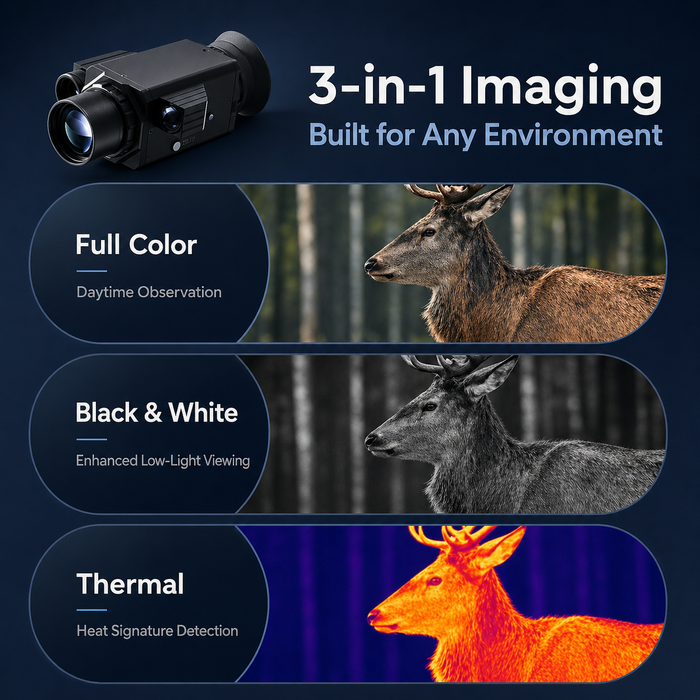Vulcan Thermal + Night Vision Monocular