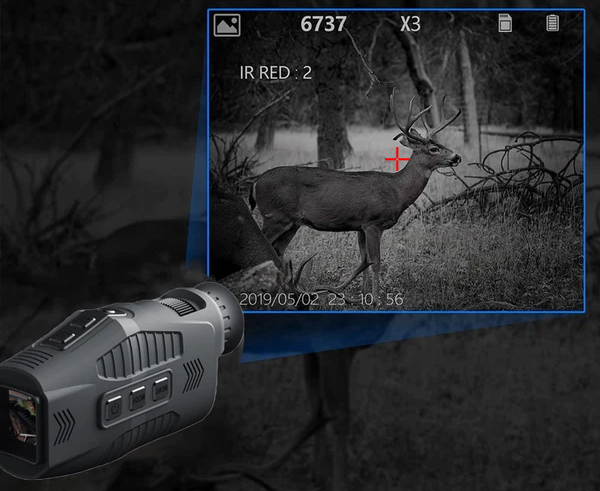 Pilot Pro 8X Infrared Night Vision Monocular